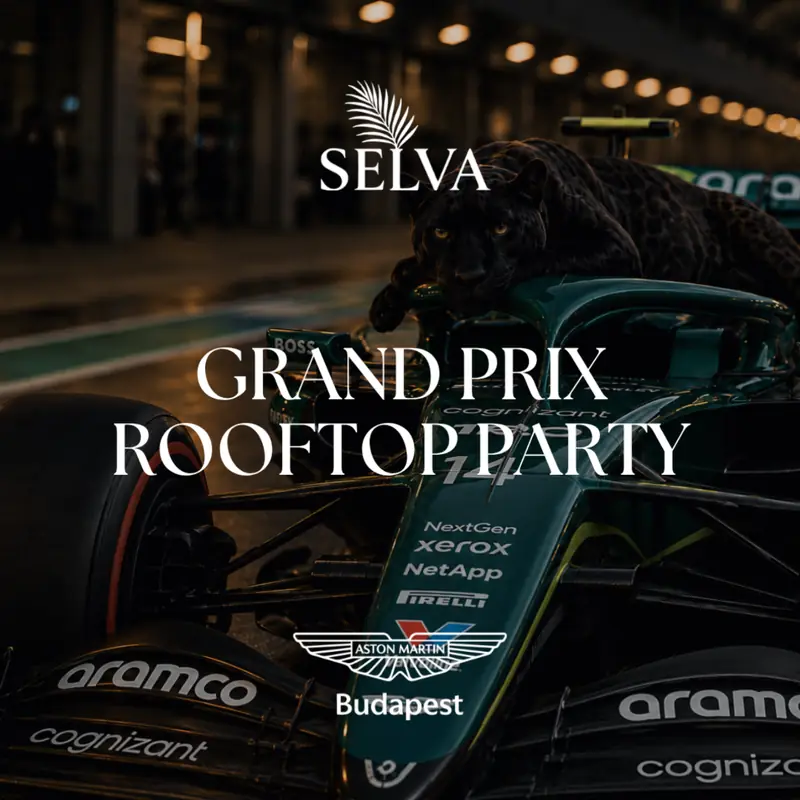 Grand Prix Rooftop Party plakát